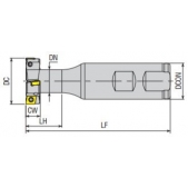 Fréza pro T-drážky ATSM90-CC06-D45,5X8 W25-L100-Z06