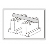 Ložiskový V-BLOK 230x100x150mm INSIZE 6888-3