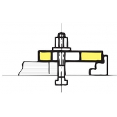 Upínka AMF - DIN 6314 14x100mm