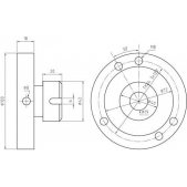 Upínací pouzdro ER 25 (krátký kužel)