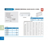 ACCUD 515-130-10 koncová měrka keramická 1.13mm třída př. 0 ( s osvědčením o kontrole )