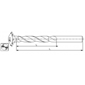 TK vrták ECO118, 3xD, bez chlazení 10,0x43x89