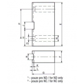 Nástavec měkký NC 243857 200/1, 203100