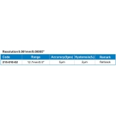ACCUD 215-010-02 digitální úchylkoměr pro použití s dutinoměry (s plochou zadní stranou) / 12.7mm/0.5