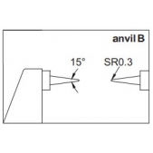 ACCUD 327-002-04 mikrometr 25-50mm se špičatými měřicími plochami (15°) (0.01mm)