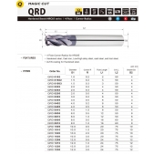 TK stopková fréza toroidní QRD0610, pr. 6mm