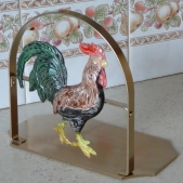 MetalCraft MC1225 dekorativní prvek - kohout B4