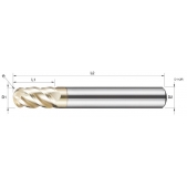TK stopková fréza kopírovací SBBIV0506, R2,5