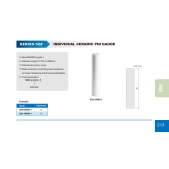 ACCUD 528-08370-1 keramická válečková měrka 8.37mm / přesnost ±1μm