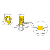 SANDVIK monolitní karbidová hlavice MB-09G150-00-14R, 1025