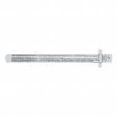 ACCUD 909-006-11 měřítko z nerezové oceli 150mm/6
