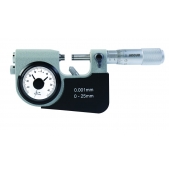 ACCUD 349-001-01 pasametr 0-25mm dělení (0.001mm)