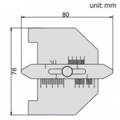 ACCUD 979-020-01 univerzální měrka pro svářeče