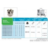 Fréza nástrčná vysokoposuvová AHFM-WN0907-D066-A27-Z05-H