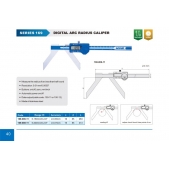 ACCUD 169-008-11 digitální posuvné měřítko poloměrové 5-200mm/0.2-8
