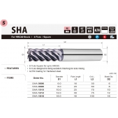 TK stopková fréza standardní SHA0606, 6x16mm