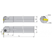 Upichovací nůž vnitřní - pravý 3mm, AKKO AIKT-I-R-25-3-T6