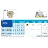 Fréza nástrčná čelní 90° AFM90-XO12-D040-A16-Z05-H