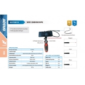 ACCUD EST0810 endoskop 8.5mm ( s nastavitelným LED světlem )