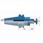 Frézovací trn COMBI BT40 (AD) prodloužený H100 D32C