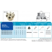 Fréza nástrčná čelní 90° AFM90-WN0806-D080-A27-Z07-H