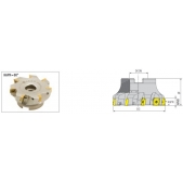 Fréza nástrčná čelní 90° AFM90-SD1305-D080-A27-Z06-H