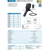 ACCUD ESS0440 manuální 360° otočný videoskop 4mm/4m