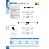 ACCUD 996-040-11 digitální horizontální měřítko 1000mm/40