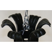 MetalCraft MC1300 Řetězový háček 3 mm průměr x 25 mm H (bálení 10ks)