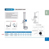 ACCUD 185-012-11 výškoměr s číselníkem 300mm TWIN LINE ( 0.01mm )