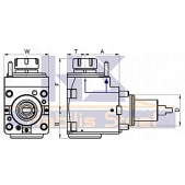 Poháněný držák, BMT65/ER32 - radiální - s vnitřním chlazením