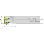 Stopková fréza čelní AEM90-RT10-D26-C25-L250-Z04