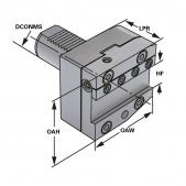 Upichovací držák levý 30-26 DIN 69880 (ISO 10889)