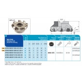 Fréza nástrčná 45° AFM45-NN2007-D063-A22-Z05-H