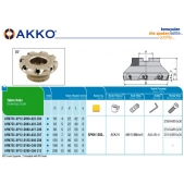 Fréza nástrčná 75° AFM75C-SP12-D125-B40-Z08