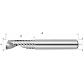TK stopková fréza čelní DES0808, 8x20mm