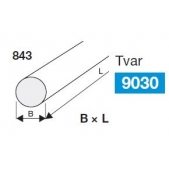 Orovnávací kámen kruhový BRUSIVO 437143 /84331 1515.0015/ - 15x56 mm