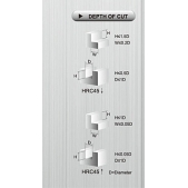 TK stopková fréza standardní EC0506, 5x13mm