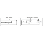 ACCUD 529-0403-01 měřící systém tří drátků 0,433mm ( tř. přesnosti 1 )
