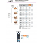 Multifunkční TK fréza 2Z - 9450 - 120º - 12mm