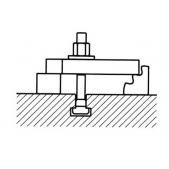 Upínka, 371000, AMF 70128 - DIN 6314 33x315mm