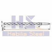 Vrták s kuželovou stopkou, zvlášť dlouhý HSS ZV 5001 19x465/310 mm
