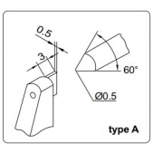 ACCUD 346-001-01 třmenový mikrometr 0-25mm na měření zřasení (0.01mm)  typ A