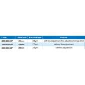 ACCUD 289-008-61P kontrolní stojan s granitovou deskou, 200x150mm