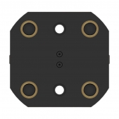 RL96A-6695 Základní upínací deska single - 96mm - RockLock 156mm x 150mm x 30mm