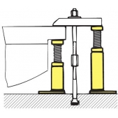 Šroubovací podpěrka Atlas 37 4000 - 140mm