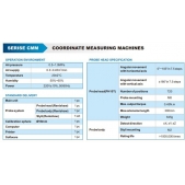 ACCUD CMM-H8106A souřadnicový měřící přístroj, 800x1000x600mm