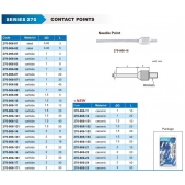 ACCUD 270-606-25 měřící dotek pro úchylkoměry standardní, keramický / pr. 2mm x 50 /