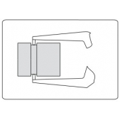 ACCUD 425-020-11 analogový úchylkoměr pro vnější měření 0-20mm ( 0.01mm )