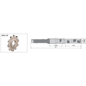 Fréza nástrčná kotoučová ASDM-SPGT05-D080x6-d27-Z10